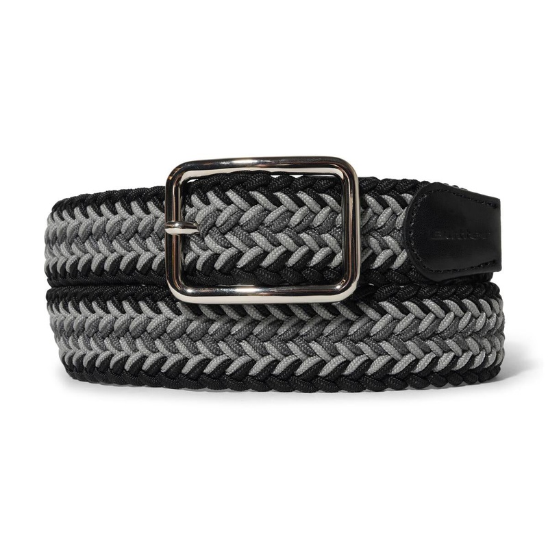 Butter Goods - Braided Belt Black