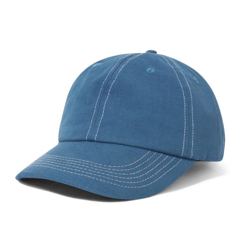 Butter Goods - Washed Ripstop 6 Panel Cap Navy