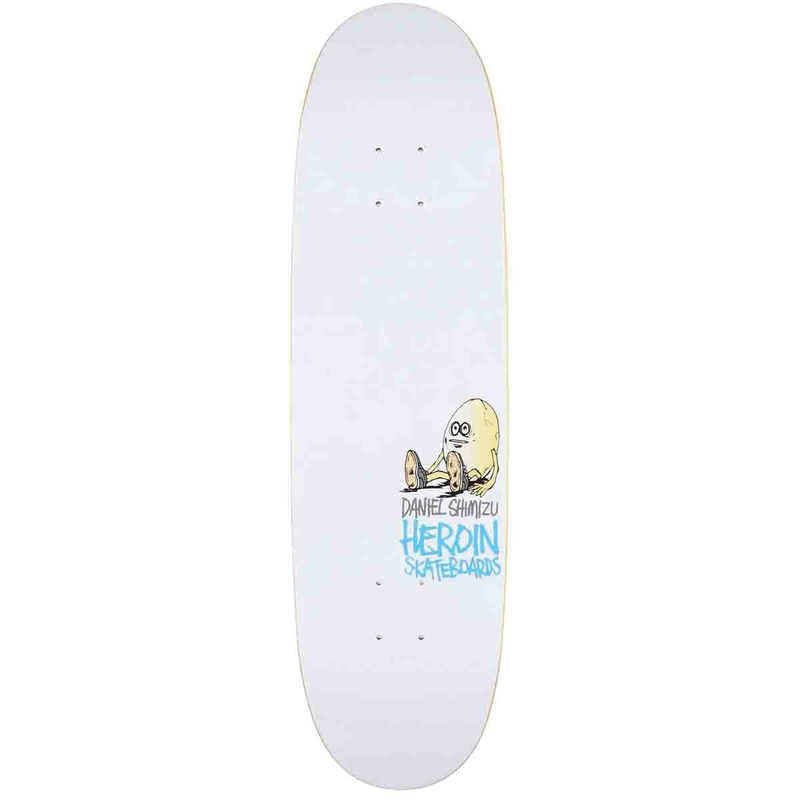 Heroin - Daniel Shimizu The Egg 8.5 Skateboard Deck