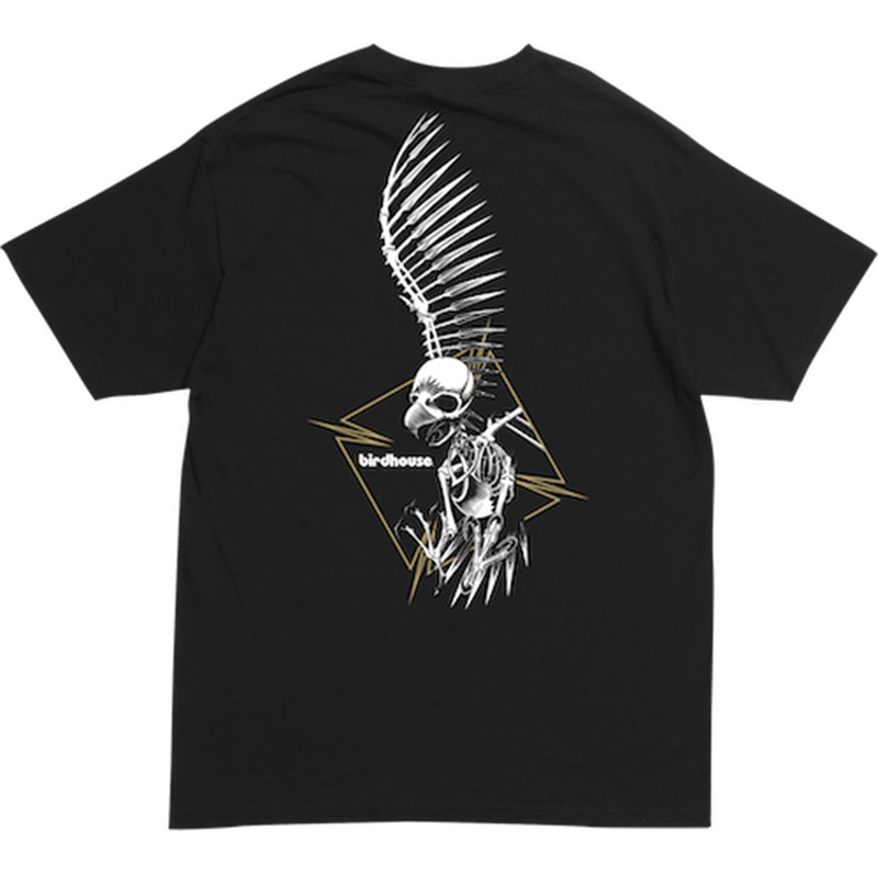Birdhouse - Full Skull Tee Black