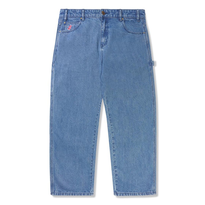 Cash Only - Bone Denim Jeans Streaky Indigo