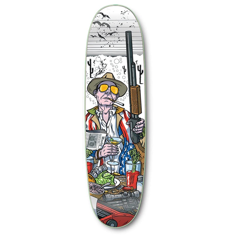 StrangeLove - Hunter S. Thompson Last Breakfast 9.0 Skateboard Deck