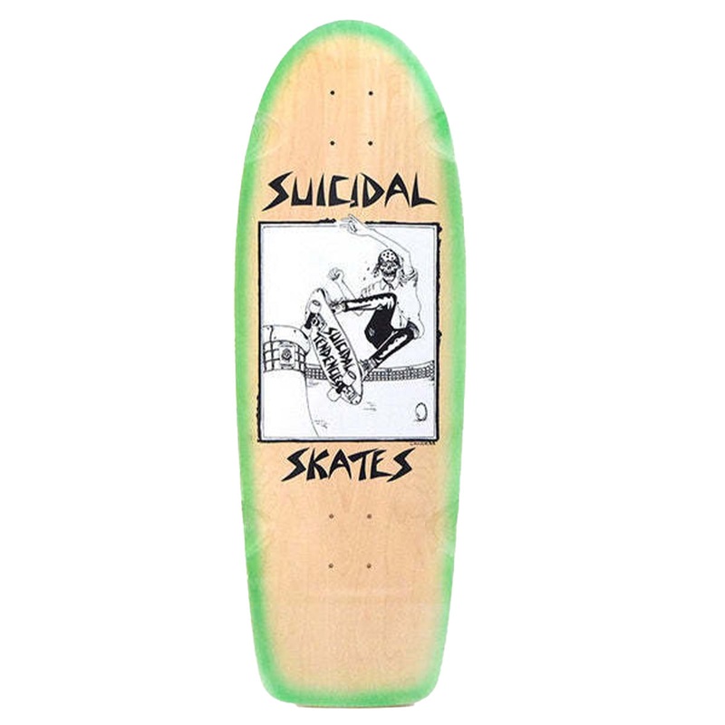 Suicidal Skates - Pool Skater 70's Classic 10.0 Skateboard Deck