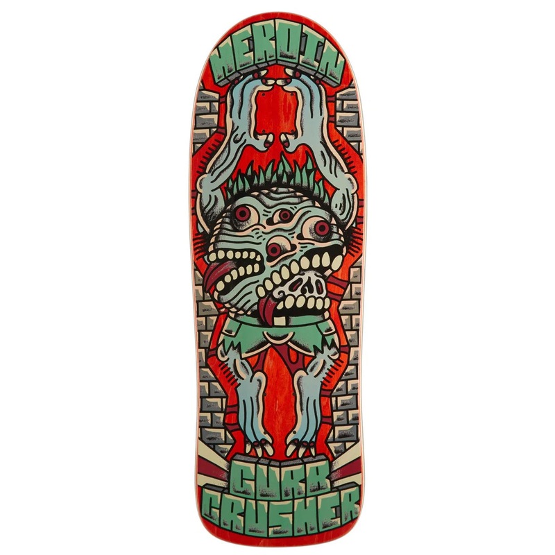 Heroin - Curb Crusher x Crawe 10.25 Skateboard Deck