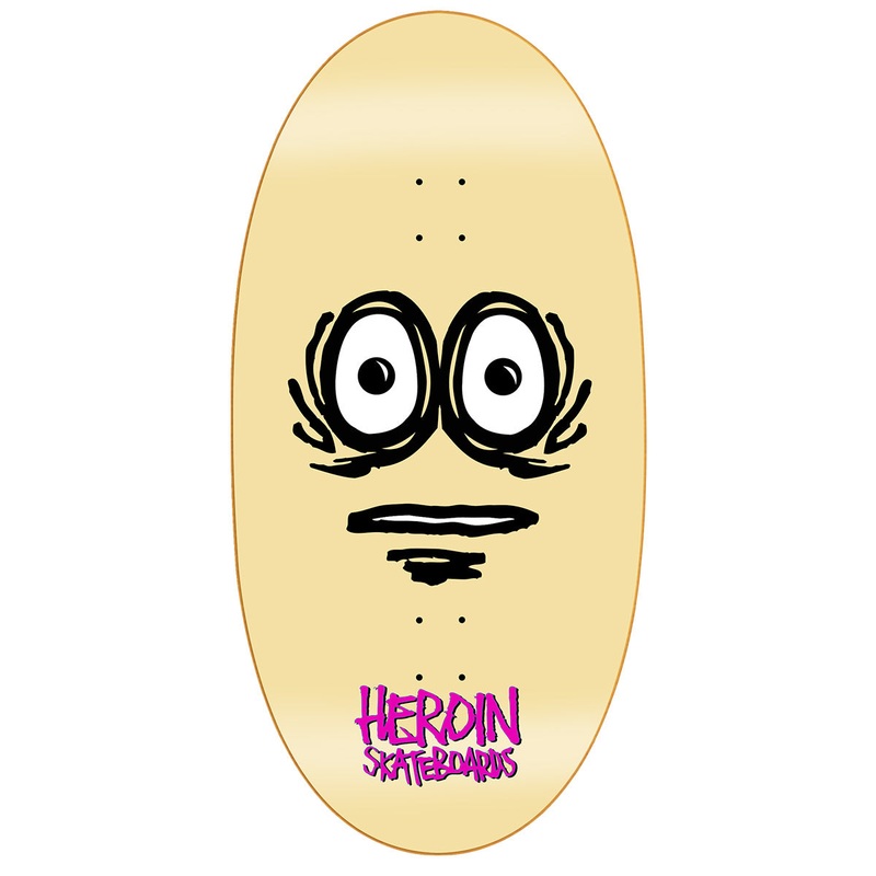 Heroin - Eggzilla 2 14.25 Skateboard Deck