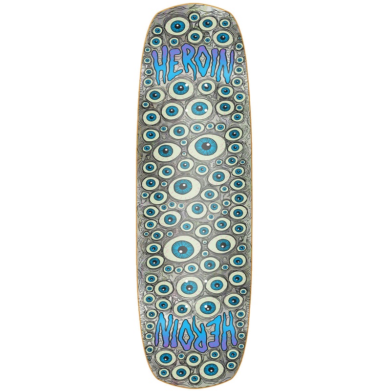 Heroin - Seeing Double Shovel 9.5 Skateboard Deck