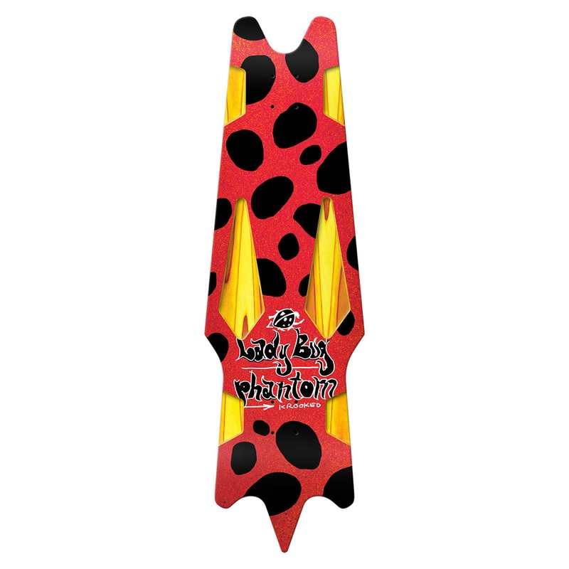 Krooked - Lady Bug Phantom 11.02 Skateboard Deck