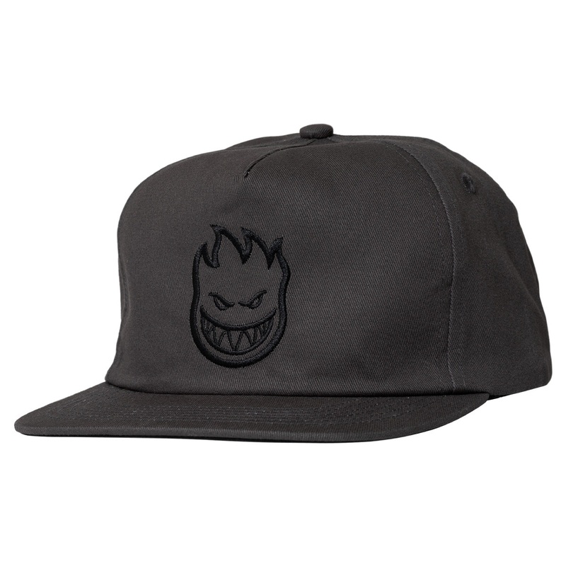 Spitfire - Bighead Snapback Charcoal/Black