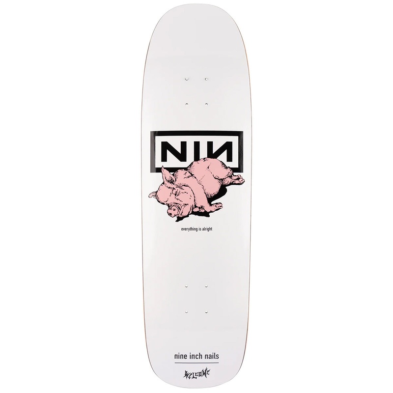 Welcome - X Nine Inch Nails Pig 9.25 Skateboard Deck
