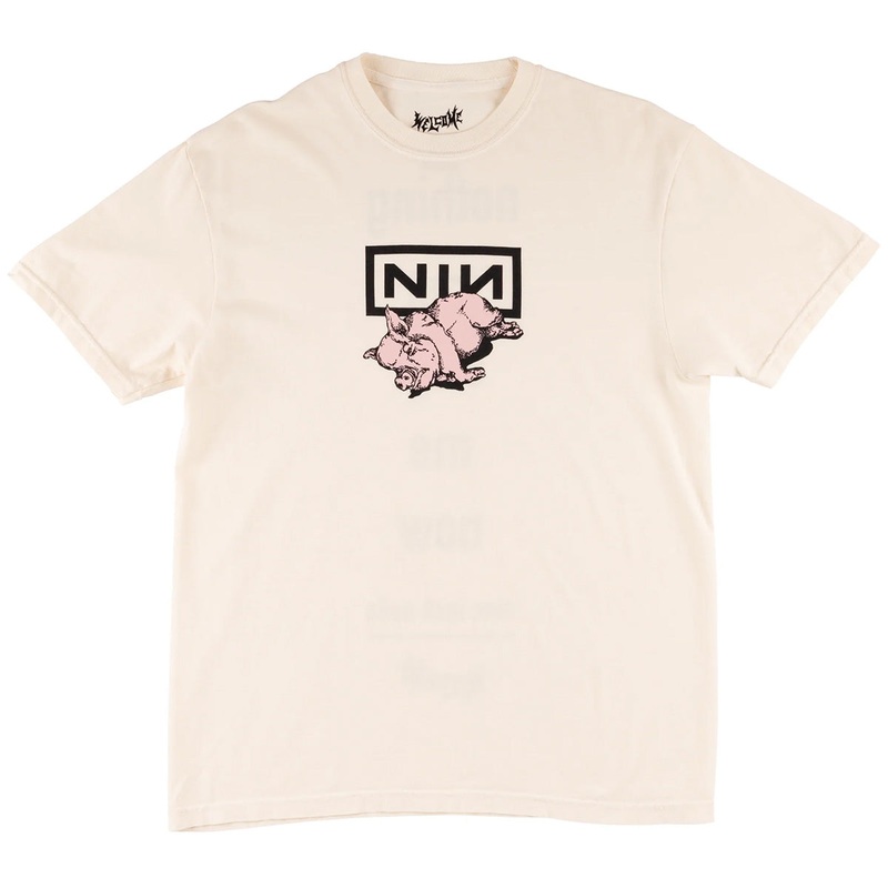 Welcome - X Nine Inch Nails Piggy Tee Bone