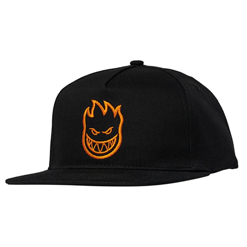Spitfire - Bighead Snapback Black/Orange