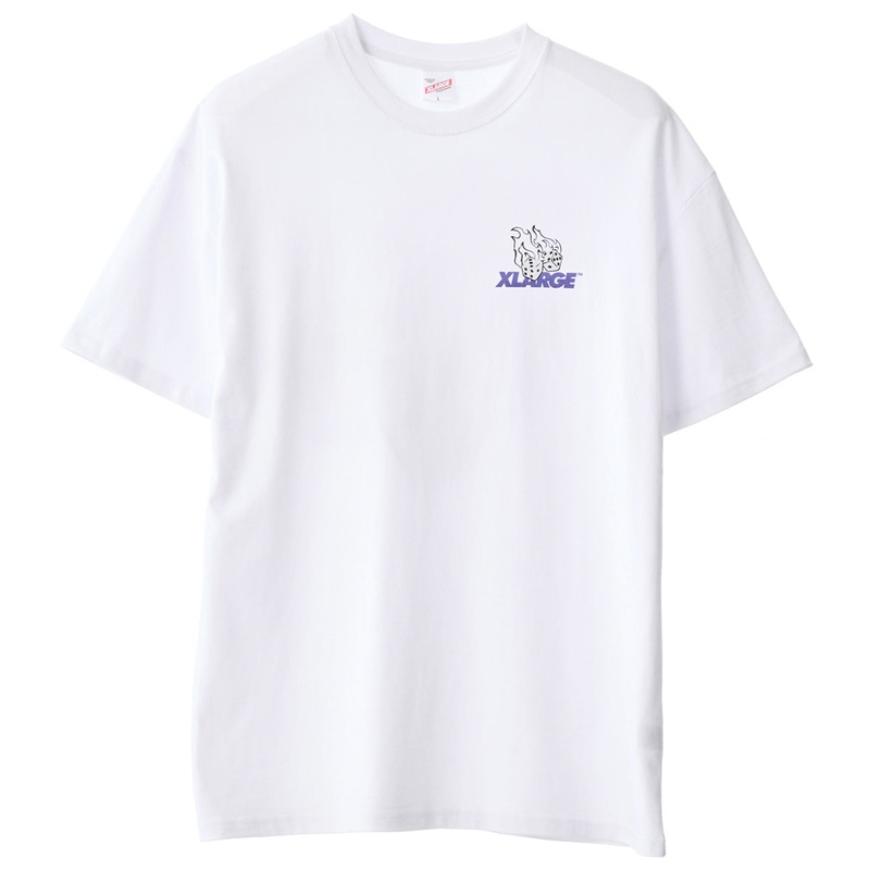 XLarge - Fire Dice Tee White