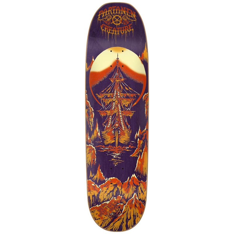 Creature - Al Partanen Ship Of Hesh 8.8 Skateboard Deck