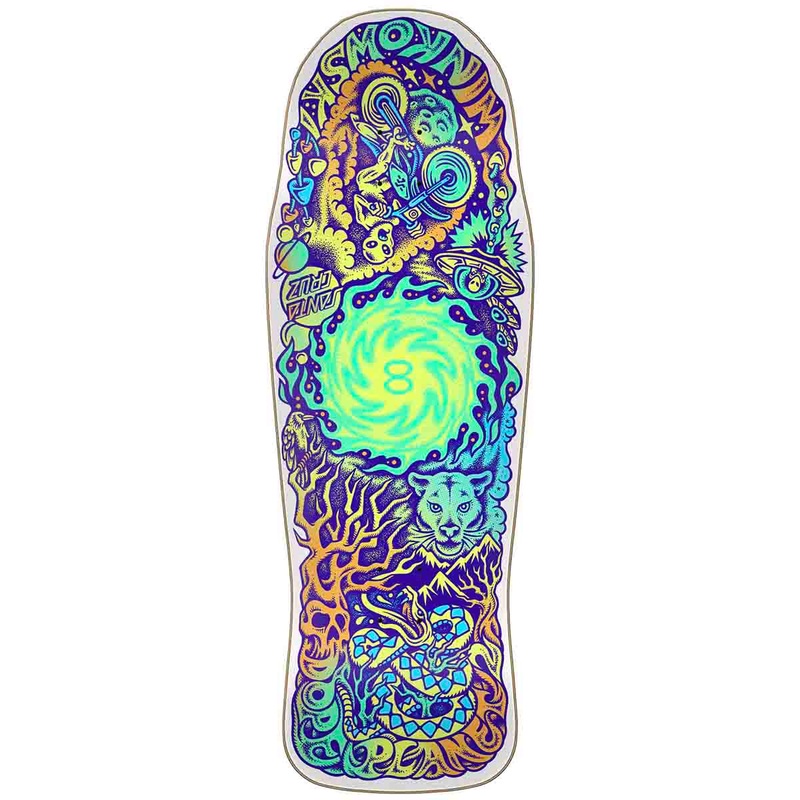 Santa Cruz - Erick Winkowski Dope Planet 2 VX 10.34 Skateboard Deck