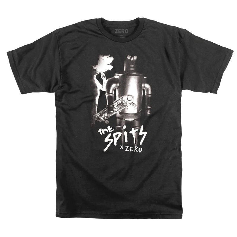 Zero - The Spits Robot Tee Black