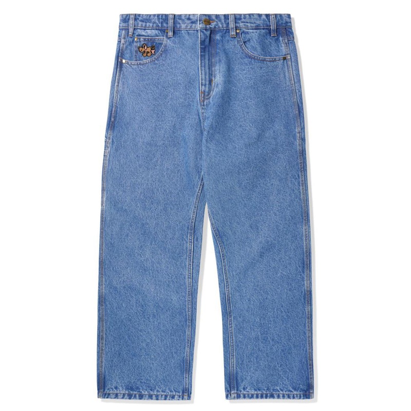 Butter Goods - Pooch Relaxed Denim Jeans Washed Indigo