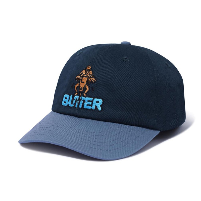 Butter Goods - Jack Hammer 6 Panel Cap Navy/Ocean
