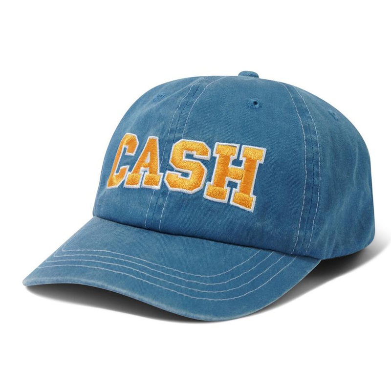 Cash Only - Campus 6 Panel Cap Marine