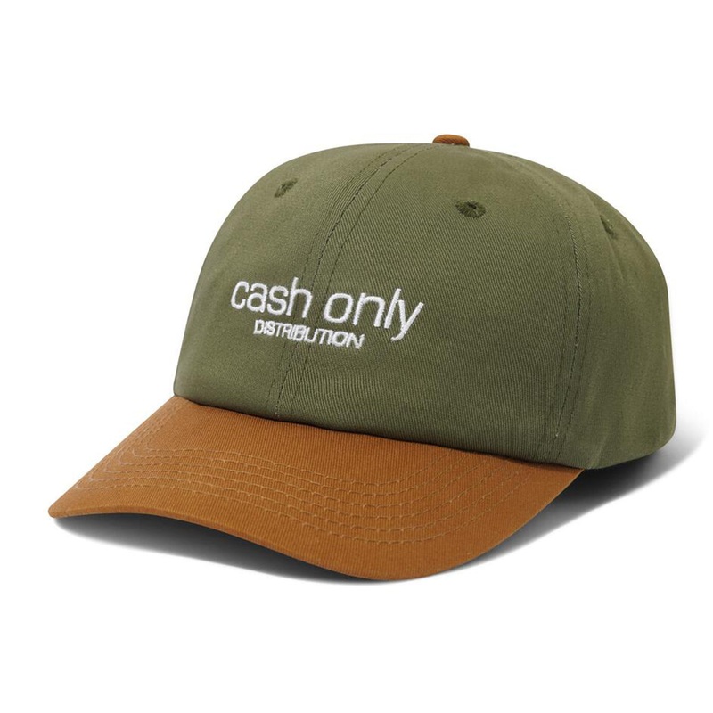 Cash Only - Corp Logo Snapback Army/Oak