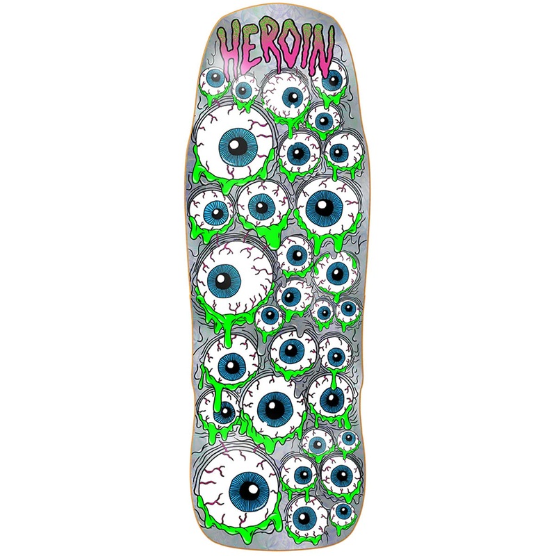 Heroin - Holo Mutant Eyeballer 10.25 Skateboard Deck