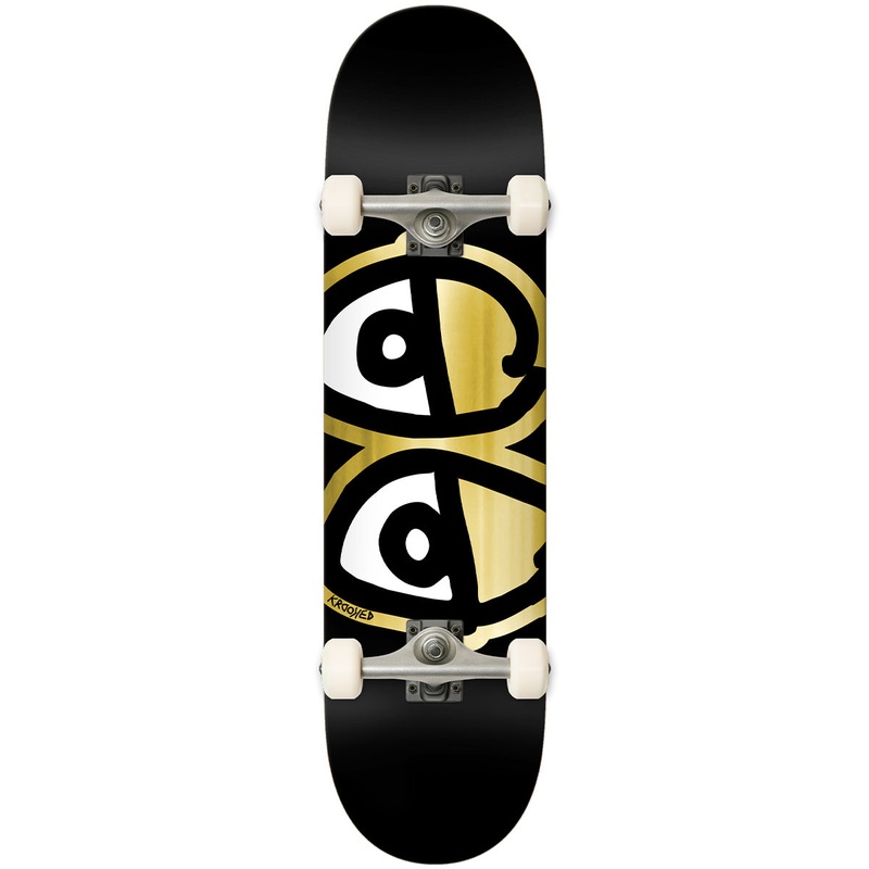 Krooked - Eyes Foil 7.75 Complete Skateboard
