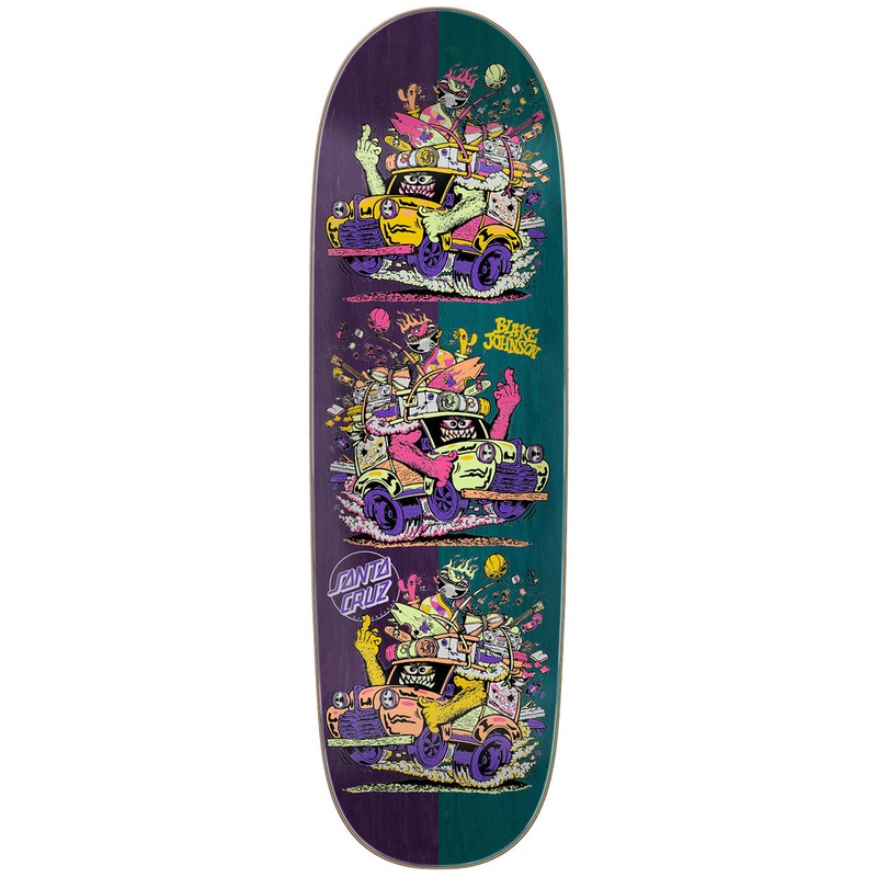 Santa Cruz - Blake Johnson Beastwagon Crew 8.25 Skateboard Deck