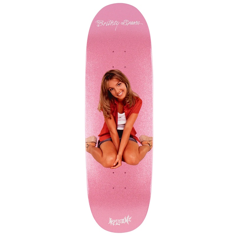Welcome - Britney Spears Baby One More Time on Boline 2 9.5 Skateboard Deck