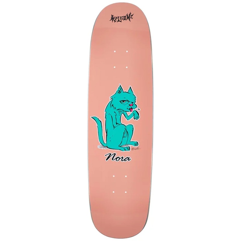Welcome - Nora Vasconcellos Feral on Sphynx 8.8 Skateboard Deck