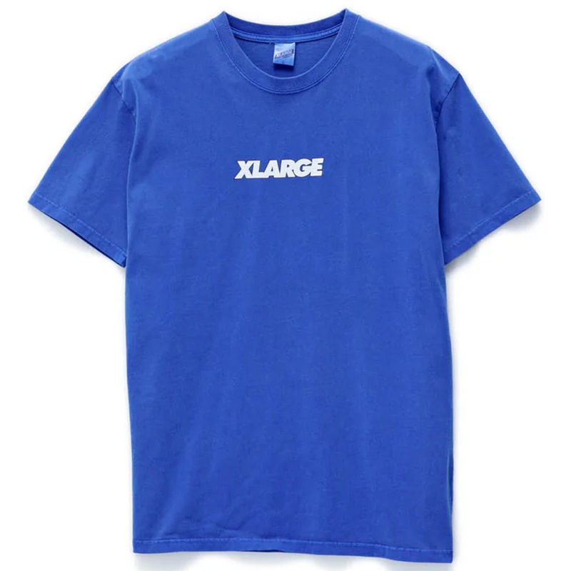 XLarge - 91 Key Italic OG Tee Pigment Blue