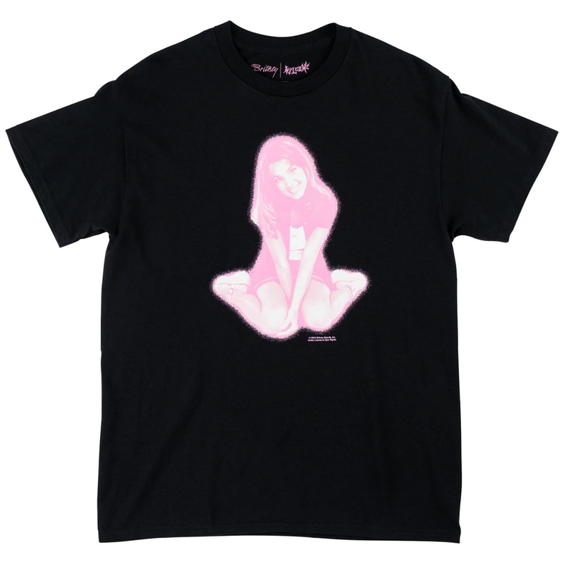 Welcome - Britney Spears Flower Tee Black
