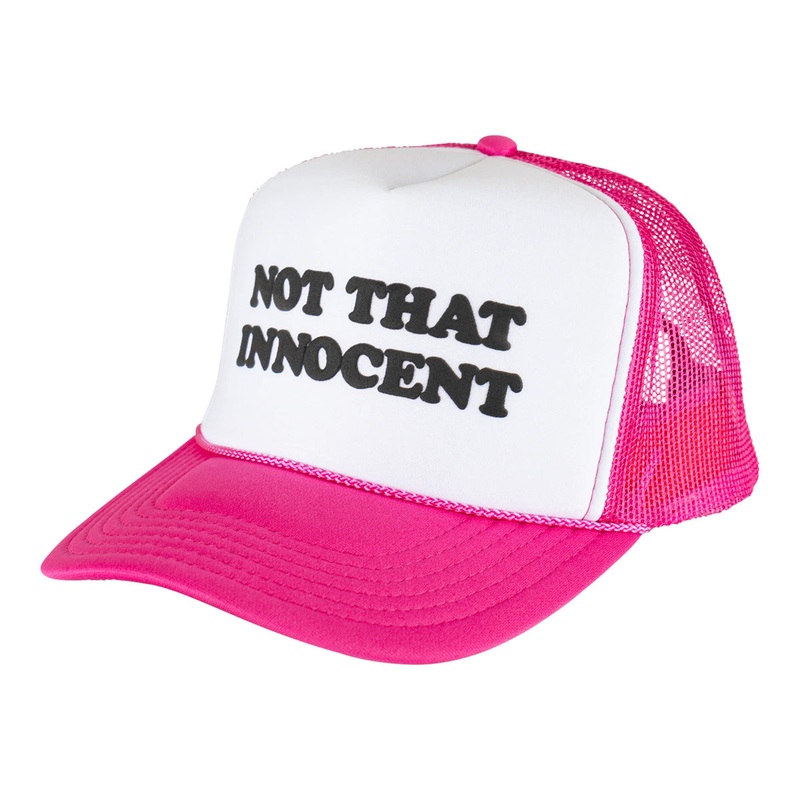 Welcome - Britney Spears Innocent Trucker Hat Pink