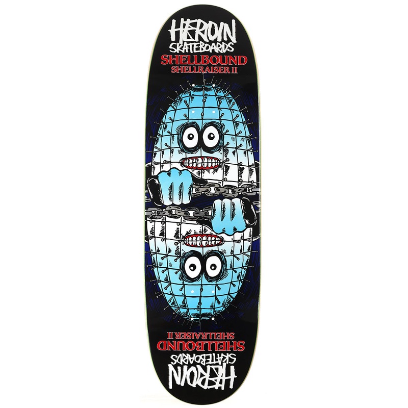 Heroin - Shellbound 9.5 Skateboard Deck