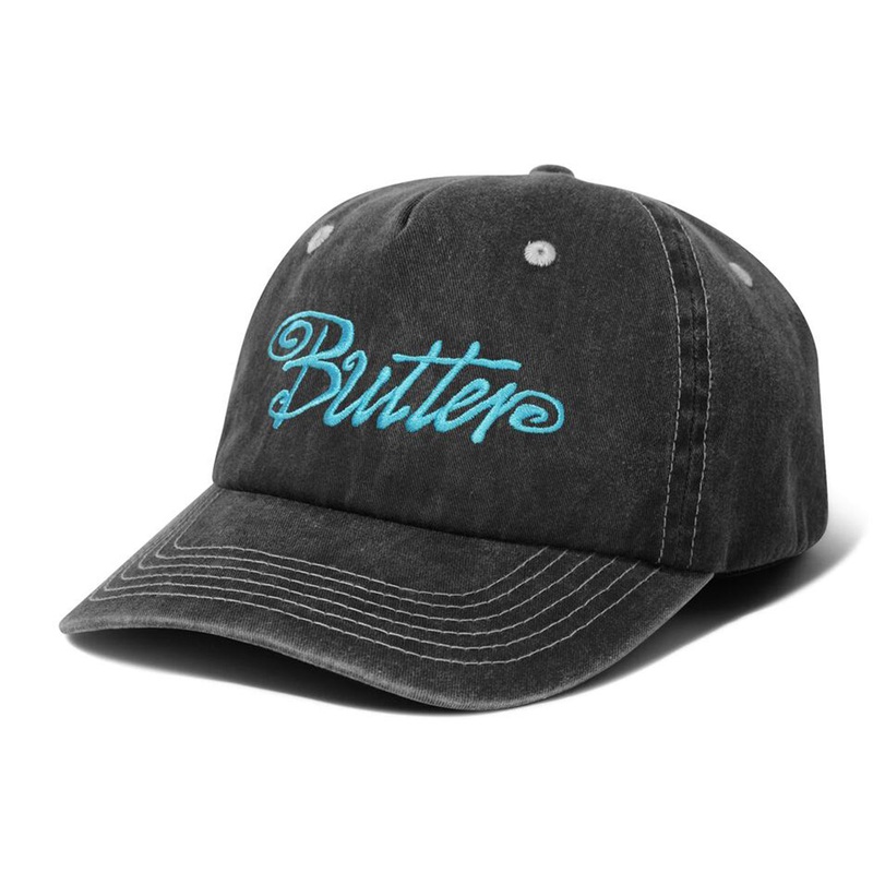 Butter Goods - Jive Pinch Front Cap Black