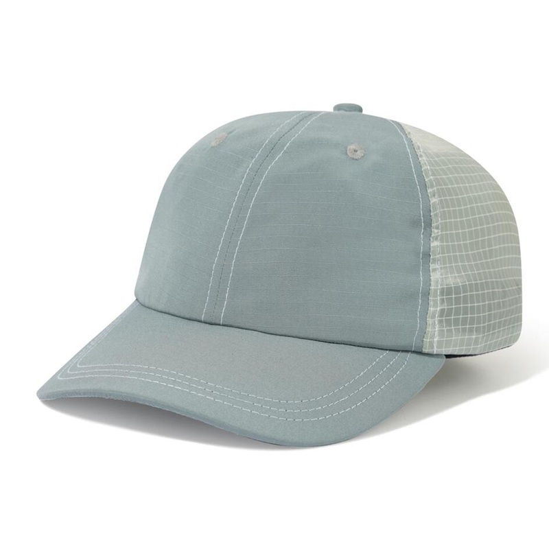 Butter Goods - Nylon Ripstop 6 Panel Cap Grey