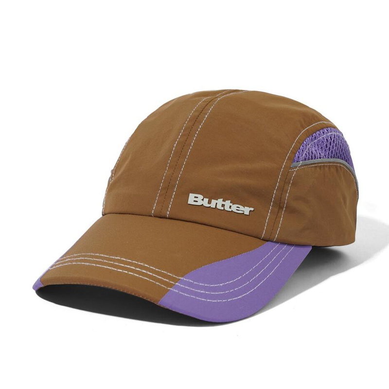 Butter Goods - Race 4 Panel Cap Brown