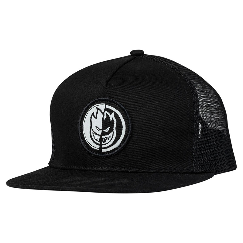 Spitfire - Yin Yang Trucker Black