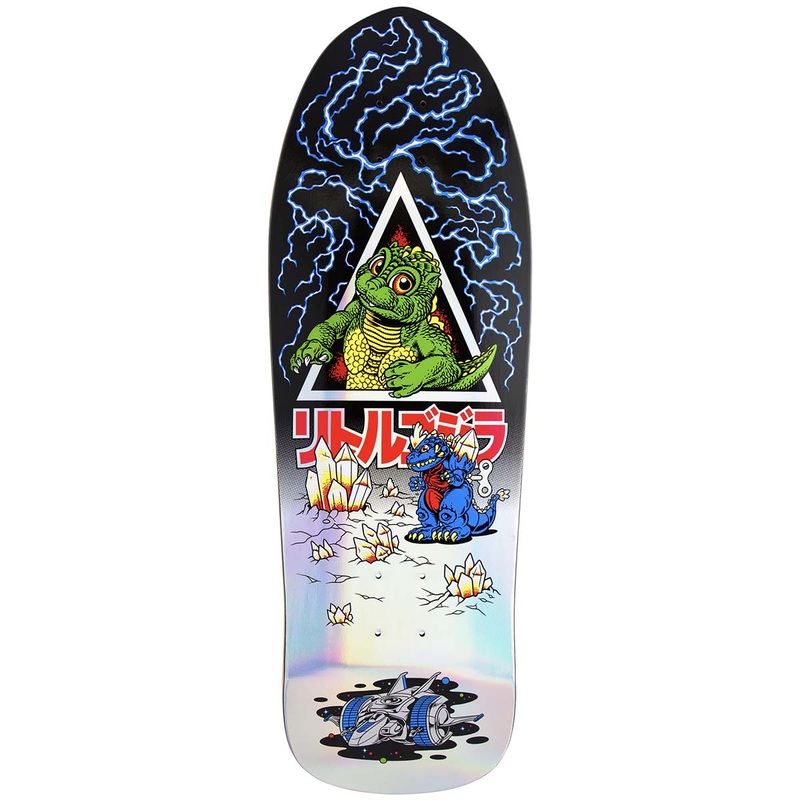 Santa Cruz - Godzilla Jr. Natas  9.89 Skateboard Deck