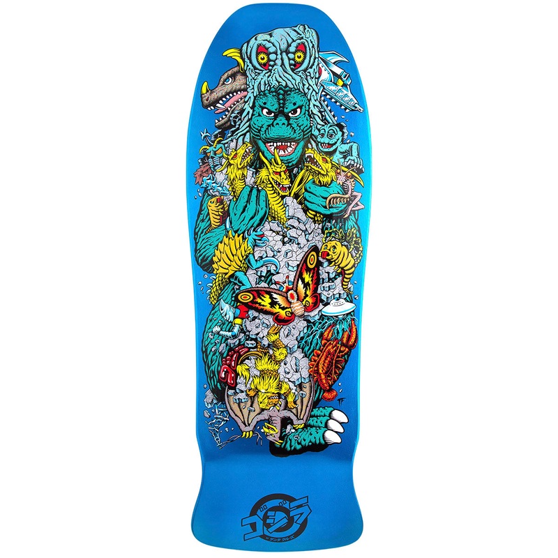 Santa Cruz - Godzilla Kaiju Roskopp 10.125 Skateboard Deck