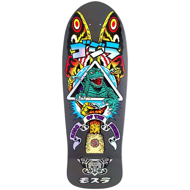 Santa Cruz - Godzilla Mothra Natas 10.538 Skateboard Deck