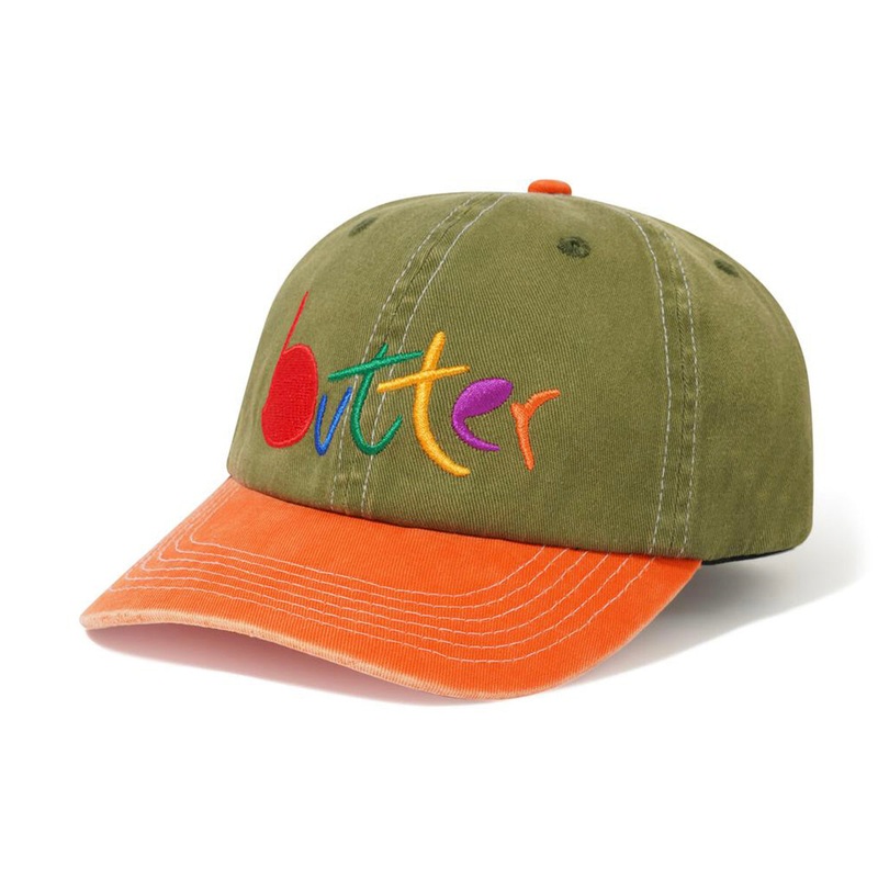 Butter Goods - Art 6 Panel Cap Fatigue/Sherbet