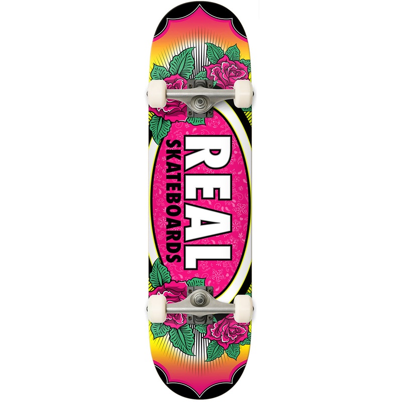 Real - Rose Oval 8.0 Complete Skateboard