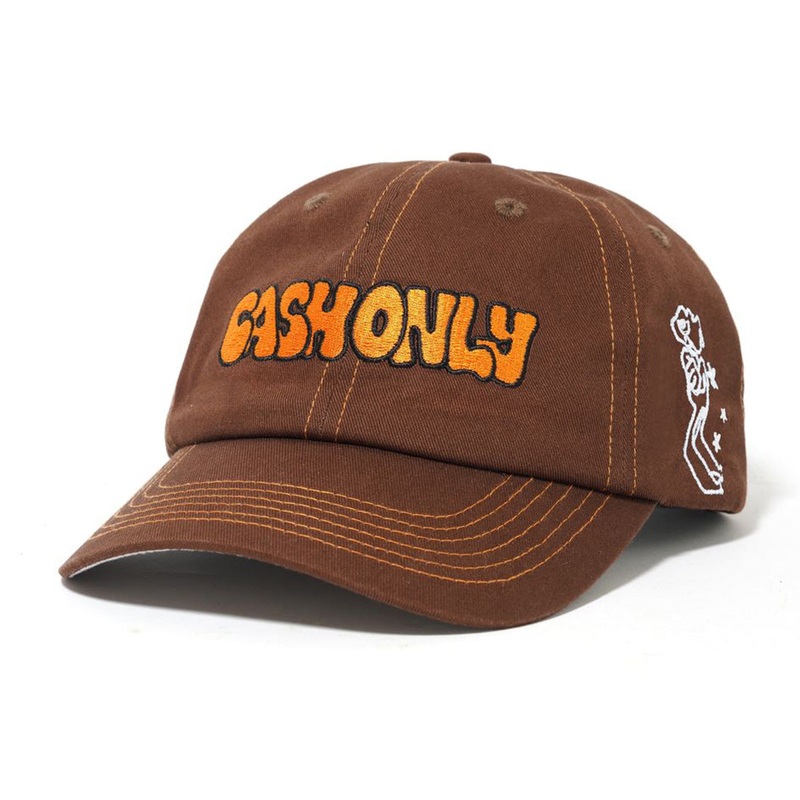 Cash Only - Sketchbook 6 Panel Cap Bark
