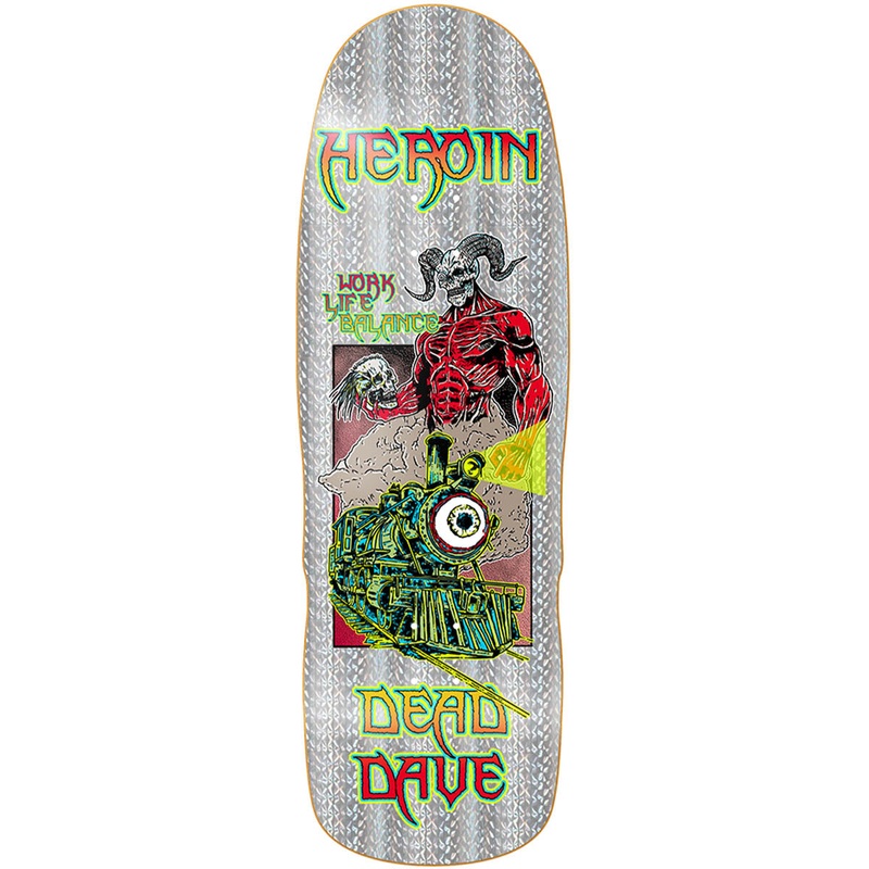 Heroin - Dead Dave Hellscape 10.1 Skateboard Deck