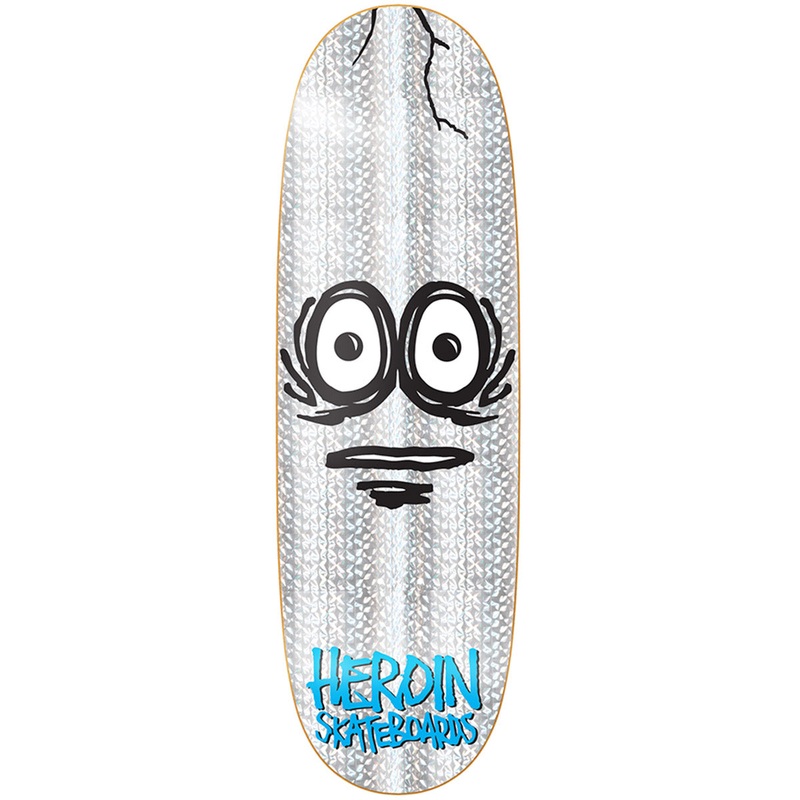 Heroin - Very Big Holo Egg 10.0 Skateboard Deck
