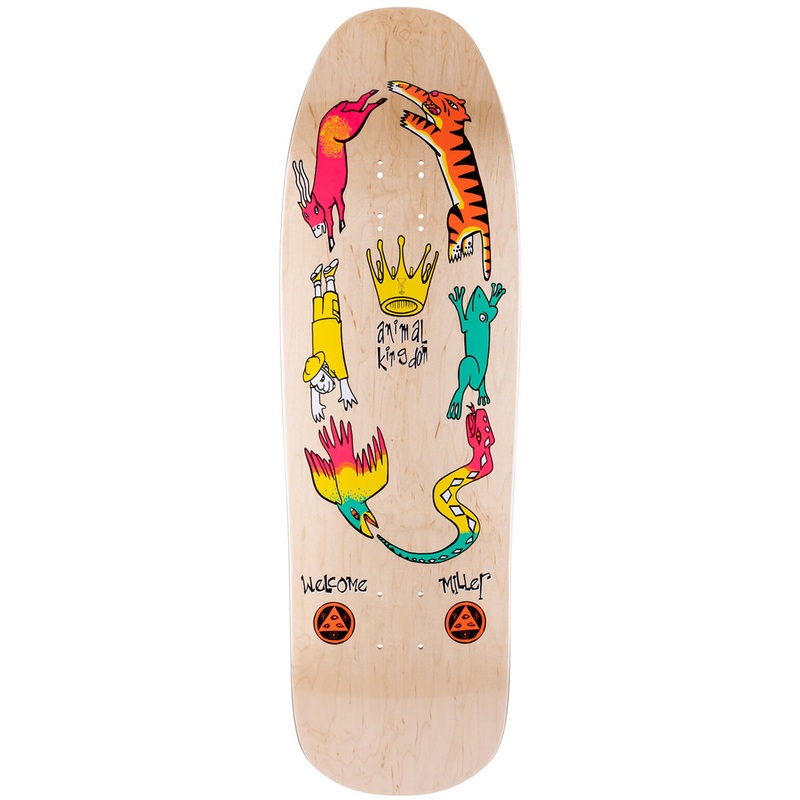 Welcome - Chris Miller Animal Kingdom on Gaia 9.6 Skateboard Deck