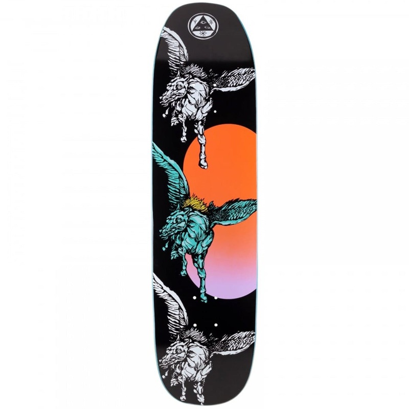 Welcome - Peggy on Son Of Moontrimmer 8.25 Skateboard Deck